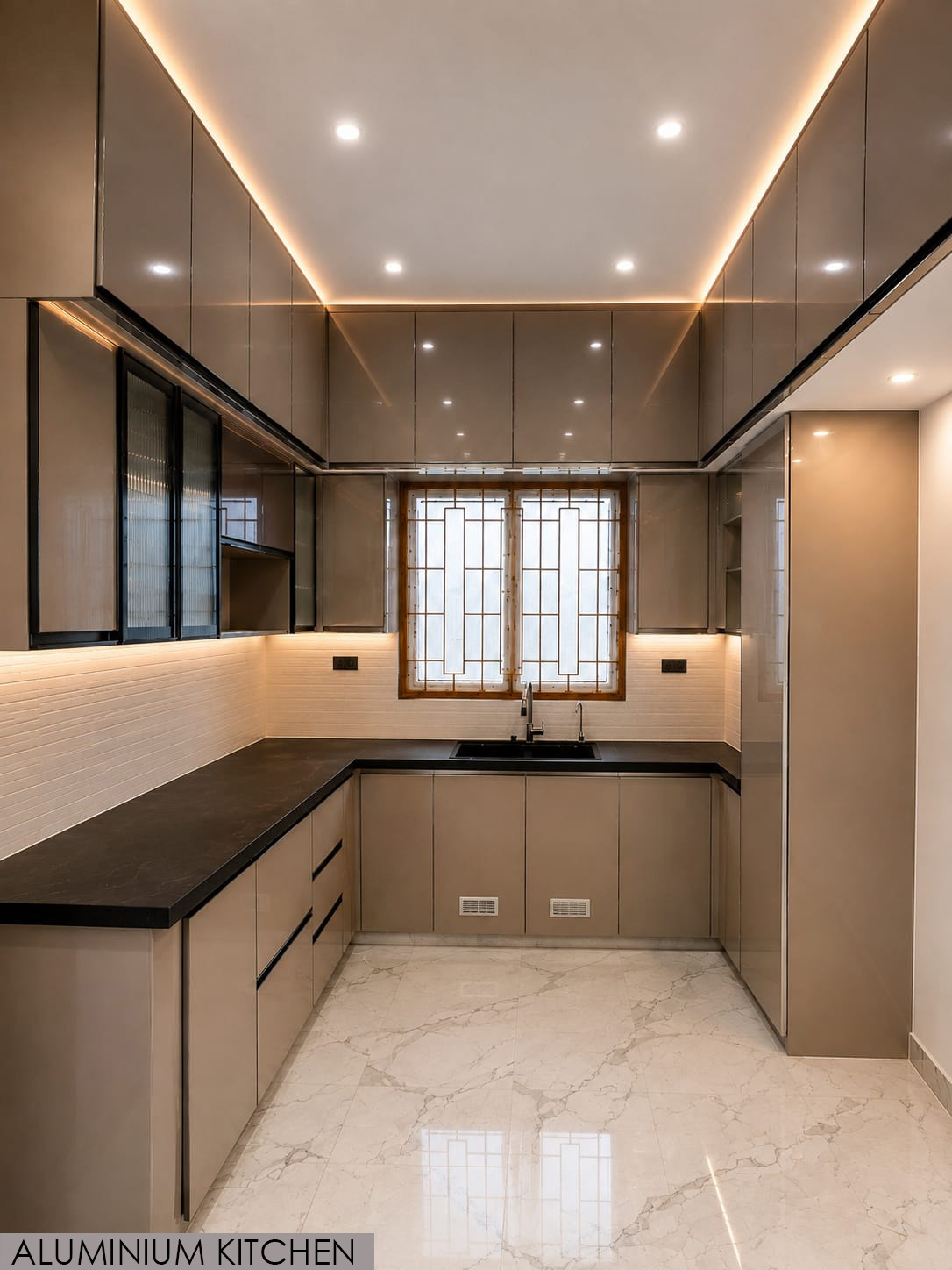 Aluminium Modular Kitchen