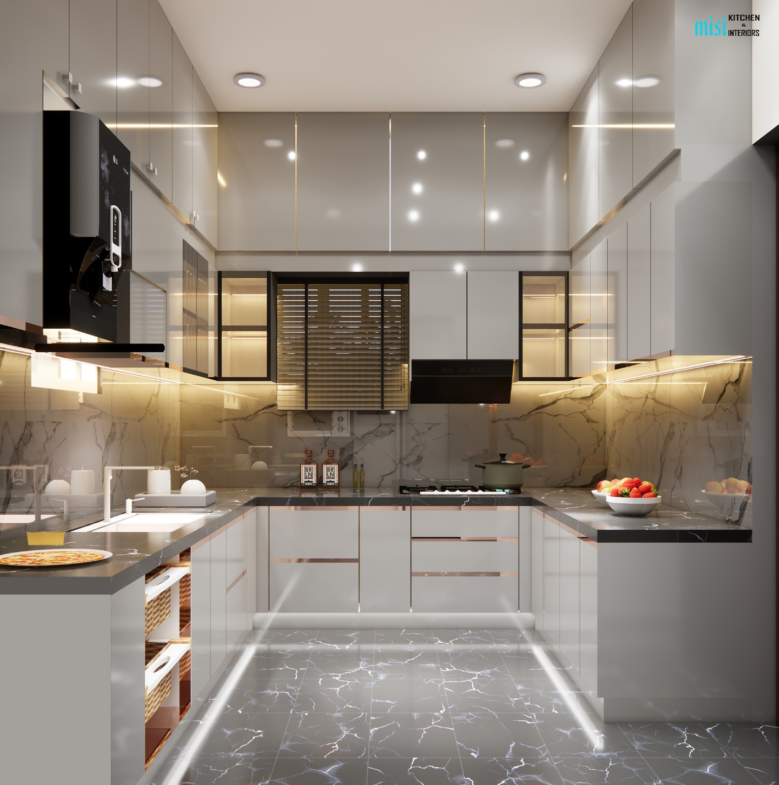 Modern modular kitchen